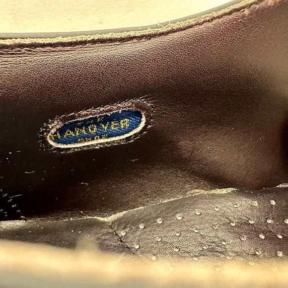 Hanover MasterFlex Dress Shoes‎ Men’s sz. 10 Black Wingtip Oxford Leather - Picture 12 of 14